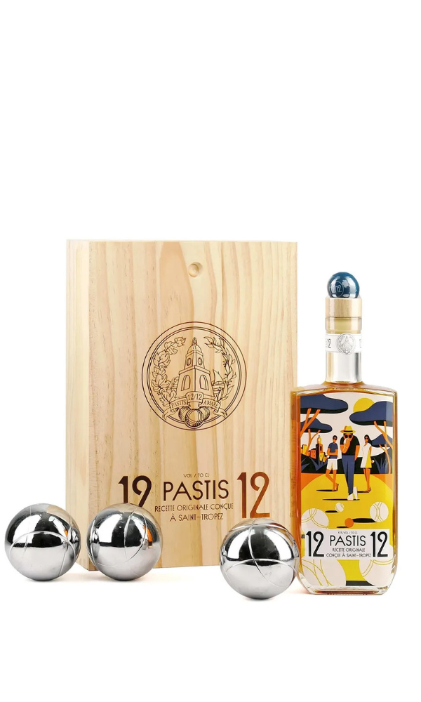 Пастис 12/12 Petanque Edition в кутия с три топки